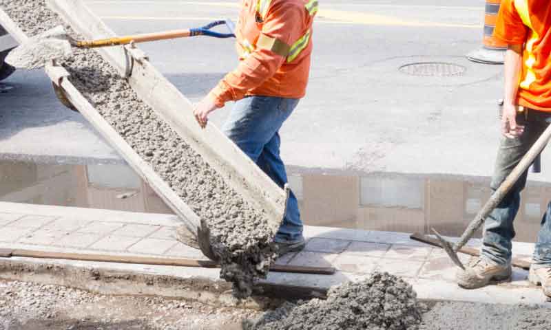 servicing concrete pouring in Rockford IL